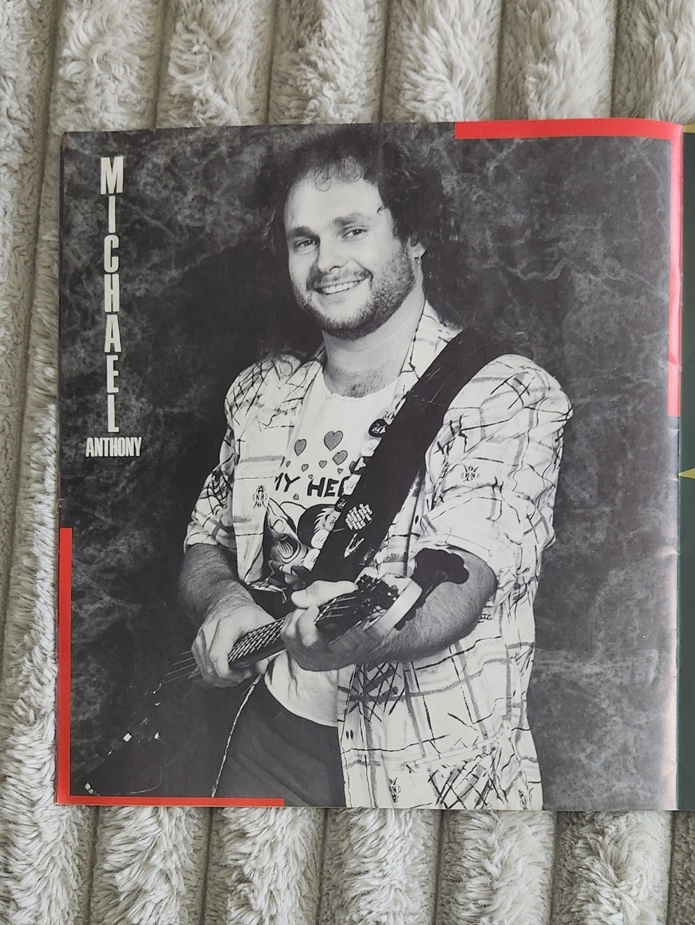 🎸 Vintage 1986 Van Halen 5150 World Tour Program Sammy Hagar EVH Classic Rock - Picture 10 of 12